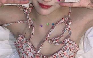 丽柜 – 甜甜的肉丝写真福利，清新甜美的风格带给你不一样的视觉享受！