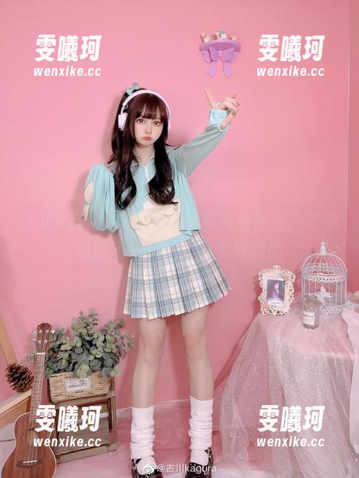 古川kagura 古川kagura白丝JK写真高清原图,带你领略不一样的青春美好瞬间