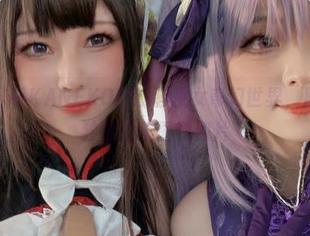 沉浸在咔喵KANEKO的狐狸巫女奇幻世界，欣赏那些独特的美图和照片