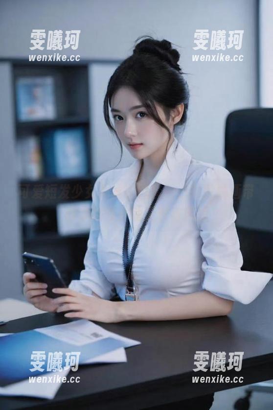 轻兰映画 可爱短发少女黑丝美图套图,轻兰映画带你领略青春的无邪与风情